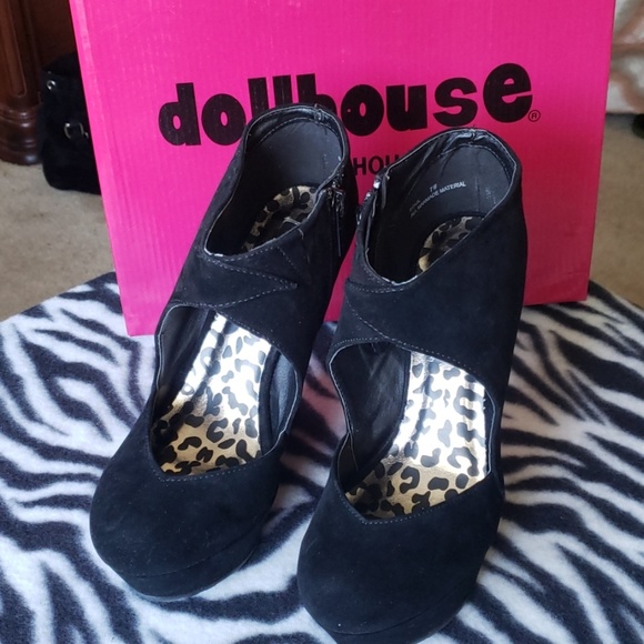 Dollhouse Soul side zip wedges - Picture 2 of 4